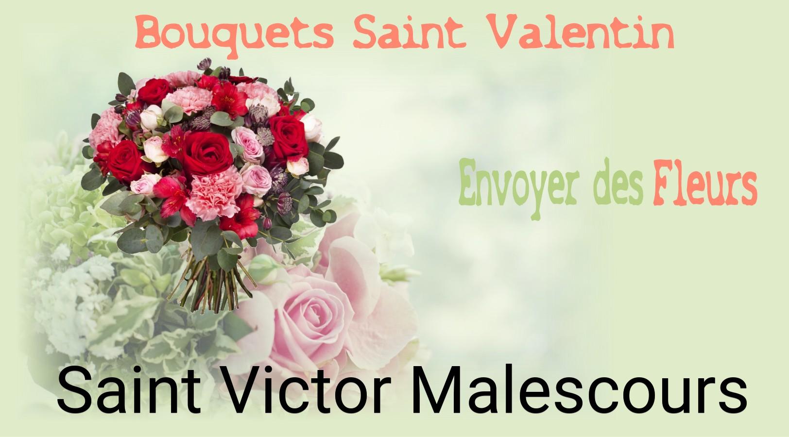 Roses de Saint-Valentin livrées à Saint-Victor-Malescours